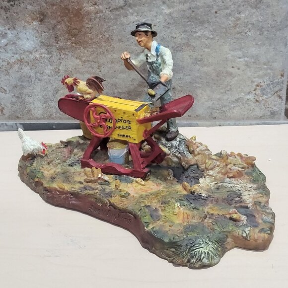 Ertl Foxfire Farm Figurine Easy Pickins Lowell Davis 1995 - Picture 14 of 15